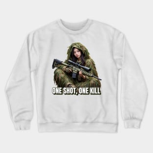 Sniper Girl Crewneck Sweatshirt